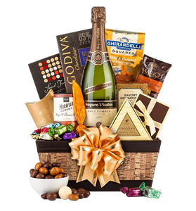 Champagne & Truffles Gift Basket