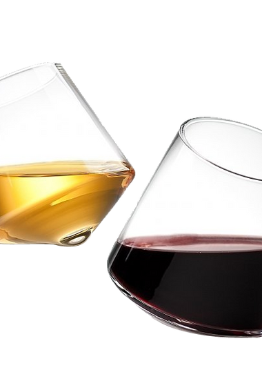 Uniquely Angled Glass Set